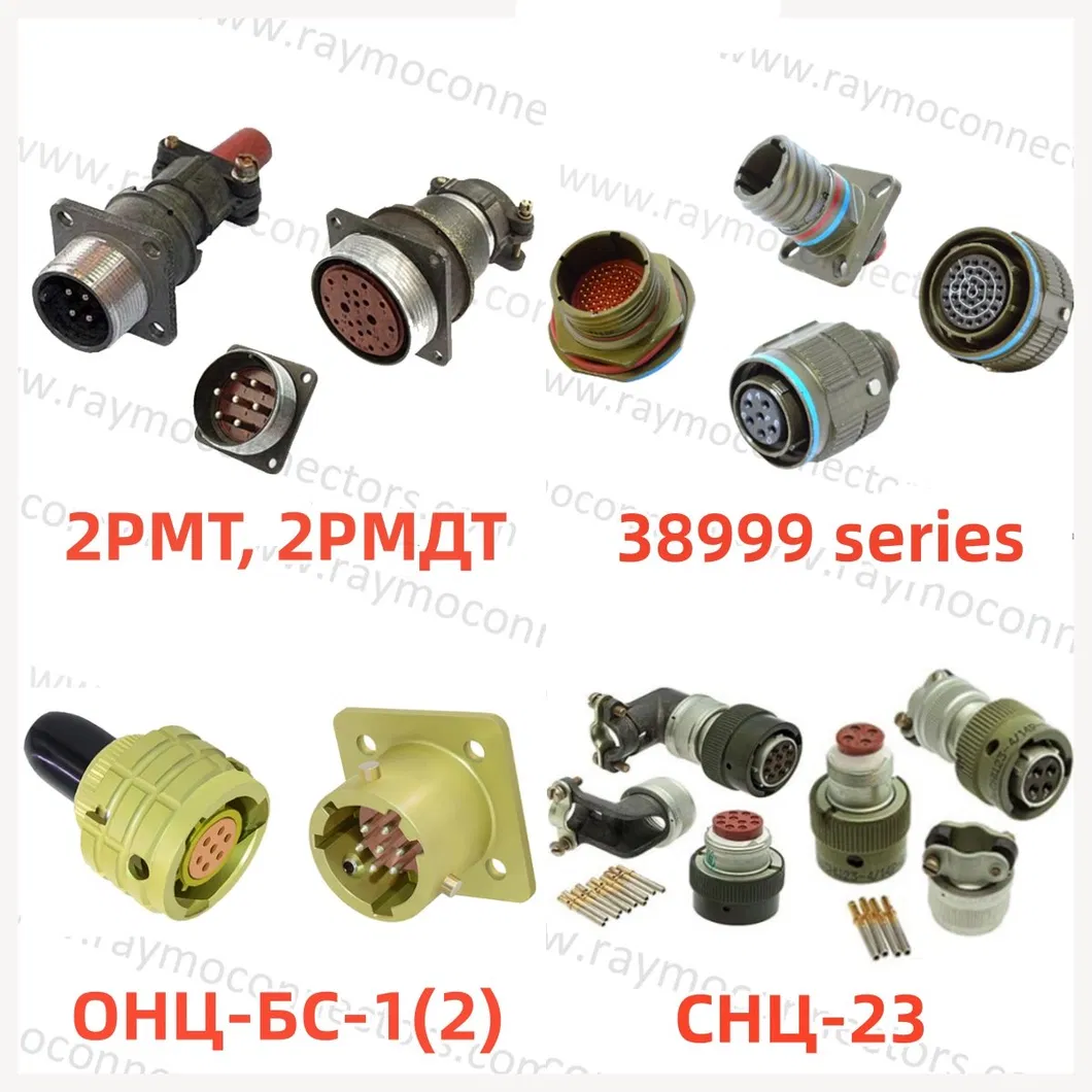 Russia Connector 2PM-14 Series 4Pin Male Panel Socket – 2РМТ14Б4Ш1В1В 4