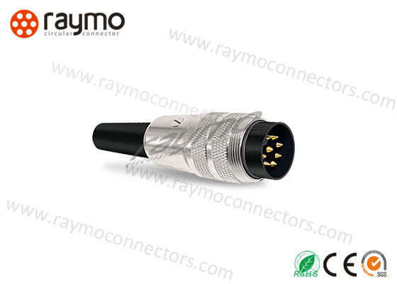 Metal Plastic Coaxial Power Connector Compact Design Tested According Industry Standard