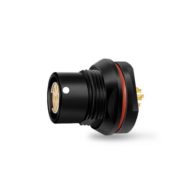 IP67 Rated Circular Waterproof Connector with Male / Female Crimp Termination