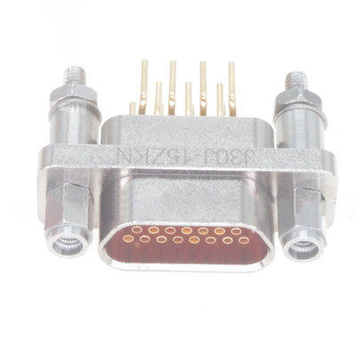 J30J Series 31-Pin Connector 500VAC -55 ̊+125°C Rentang suhu
