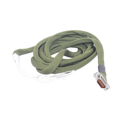 MIL-DTL-83513 Micro-D 51 Contact Pitch 2.54 mm MDM Series MDM-51SS Konektor untuk Transfer Data Kecepatan di Lingkungan Industri