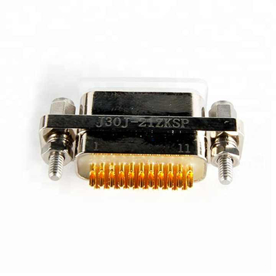 J30J-31TJ 31 Pin Konektor Micro-D Seri J30J Konektor Miniatur MIL-DTL-83513