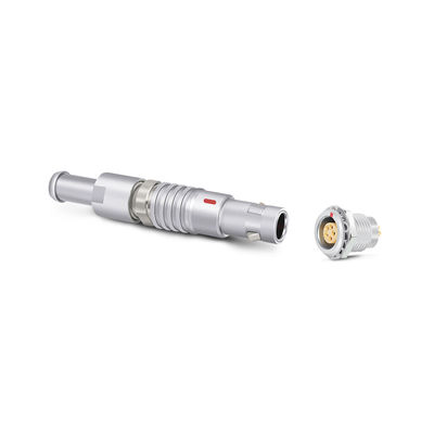 FGG EGG 00B Push Pull Connector Pria 2 3 4 Pin Kuningan Chrome