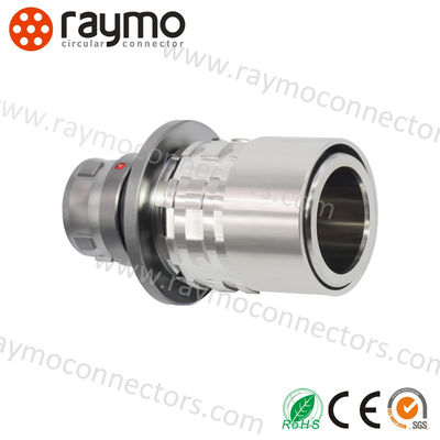 Alternatif ODU A10W*M-Pl6XBCO-OOOO AMC Push Pull Connector 10mm Solder Termination 5Gbps Kelas Militer