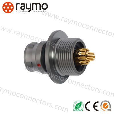 Konektor Push-Pull AMC Densitas Tinggi 2-16 Pin 5000 Siklus Militer
