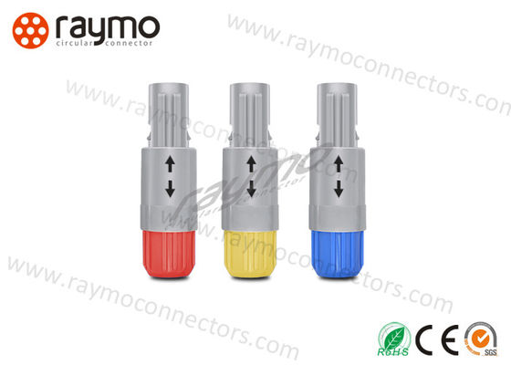 Self-locking mengunci colokan dan soket konektor bahan plastik kompatibel dengan Lemo