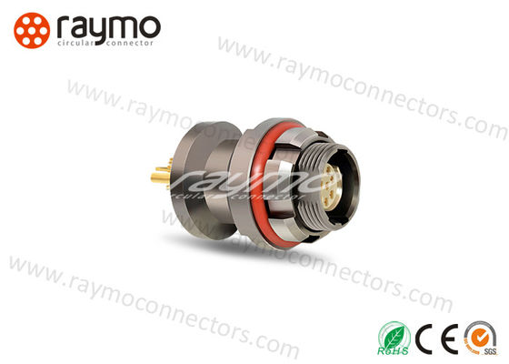 UR02 Panel Mounted Waterproof Circular Connector Ultimate Performance Tinggi