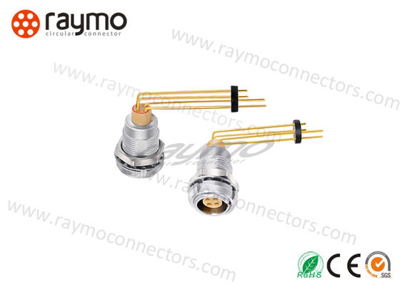 Kabel Audio Video ECG EGG Konektor Dorong Tarik Melingkar 90 Derajat